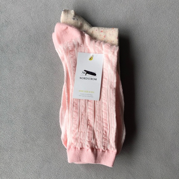 Nordstrom ~ Set of 2 Pair ~ Socks ~ Shoe Size 6-10.5 ~ Brand New! - Picture 6 of 6